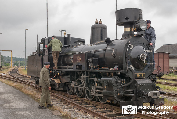 Mh.6 Schmalspur Dampflokomotive