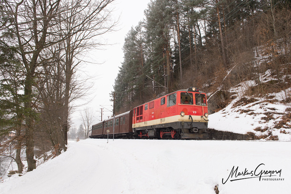 Mariazellerbahn Loich Winter