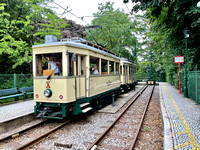 Historischer Triebwagen Pöstlingbergbahn