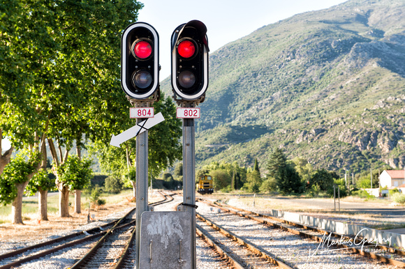 Signalisation ferroviaire Chemins de fer de la Corse