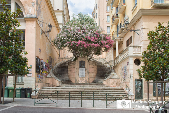 Escalier Bastia rue Cesar Campinchi