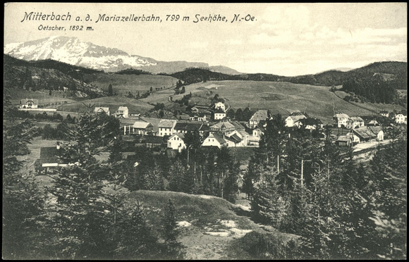 Mitterbach a. d. Mariazellerbahn