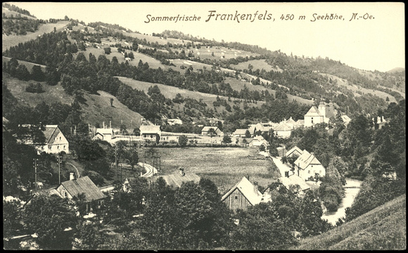 Frankenfels, 1912 Mariazellerbahn