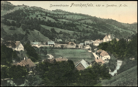Frankenfels, 1912 Mariazellerbahn