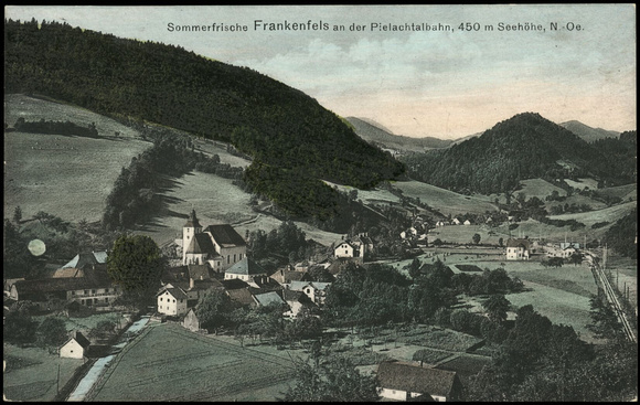 Frankenfels, 1901 Mariazellerbahn