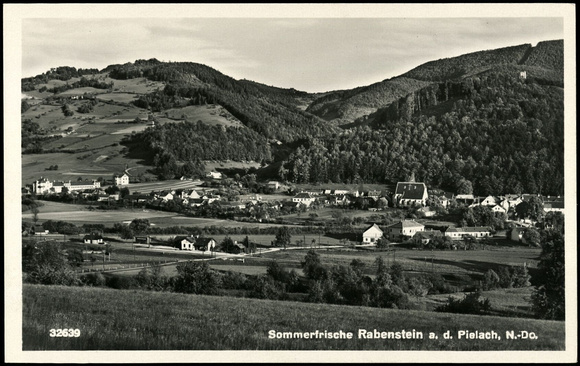 Bahnhof Rabenstein an der Pielach 1936