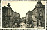 St. Pölten, Niederdonau Bahnhofplatz - blickrichtung Kremserstraße 1939