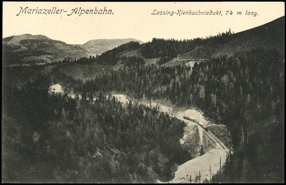 Lassing - Kienbachviadukt Mariazeller Alpenbahn