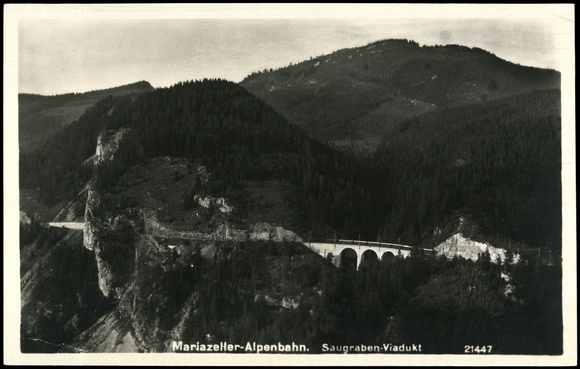 Mariazeller-Alpenbahn Saugraben-Viadukt