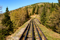 Schneebergbahn Windschutzsicherungsschiene