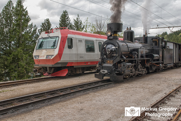 Mariazellerbahn Dampfsonderzug Mh 6 4090