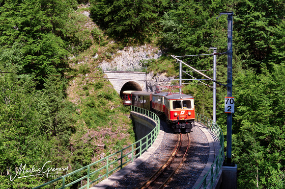 Mariazellerbahn Oberleitung neu