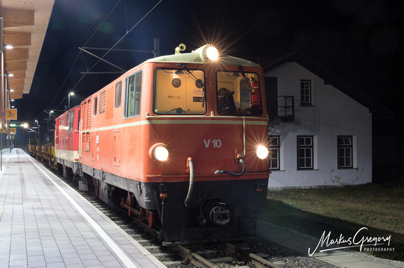 Schienentransportzug Mariazellerbahn