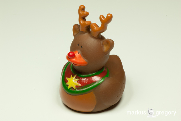 The Red Nose Reindeer Rubber Duck