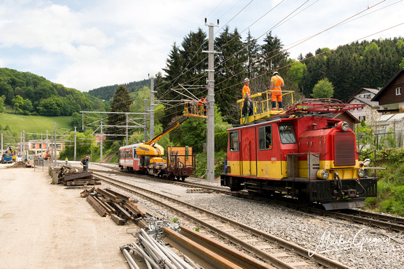Oberleitungsbau Mariazellerbahn