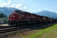 Canadian Pacific train at Revelstoke