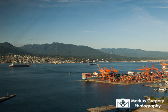 Vancouver Harbour from the Vancouver Lookout