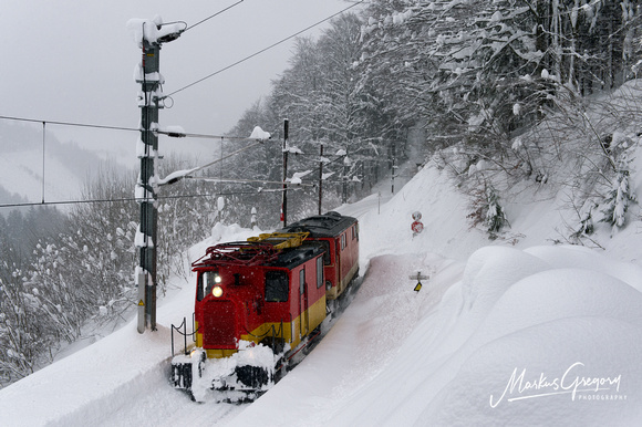 Mariazellerbahn Schneebrechen