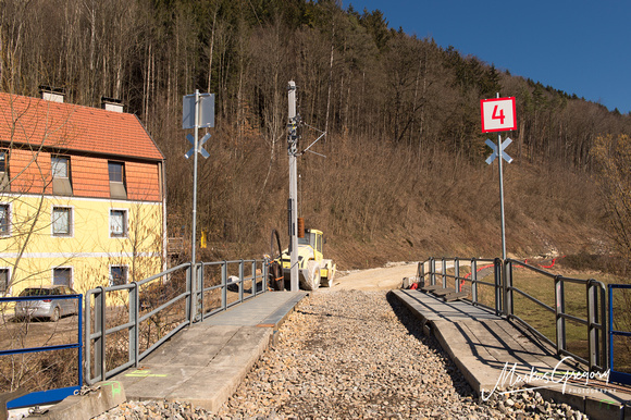 Oberbau Schmalspurbahn