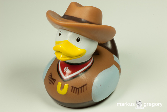 Bud Duck Mini Deluxe Duck Cowboy