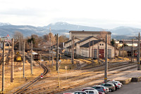 Gleisanlagen Alpenbahnhof