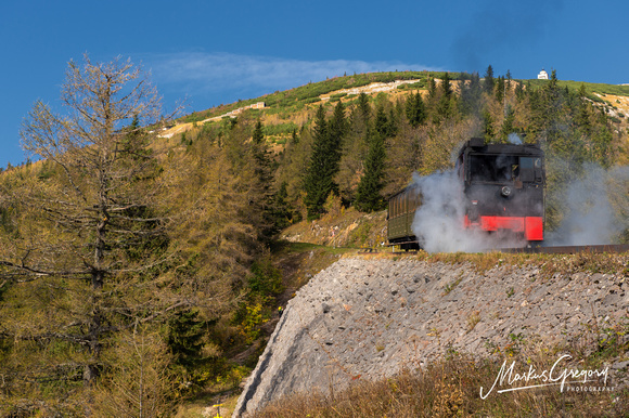 Schneebergbahn Nostalgiezug Dampflok