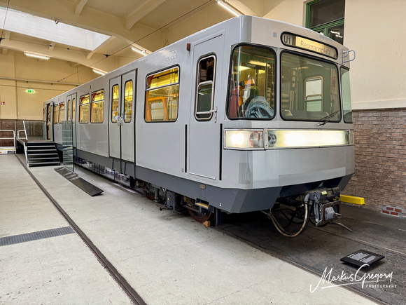 U-Bahn-Halbwagen Type U Nr. 2022 Silberpfeil Wien