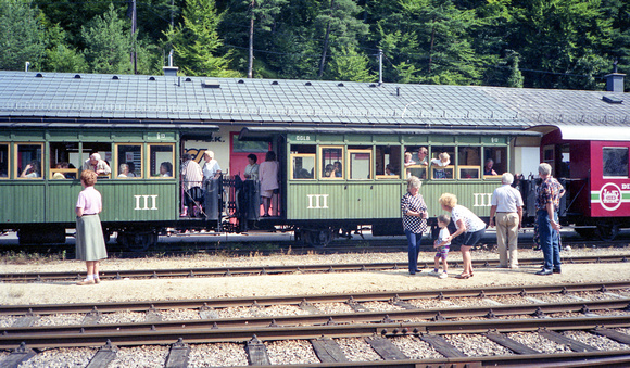 Personenzug Ybbsthalbahn - Bergstrecke 1990