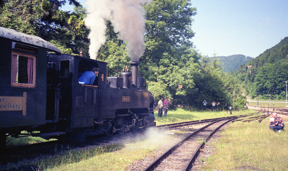 Ybbstalbahn Bergstrecke KIenberg-Gaming 1990