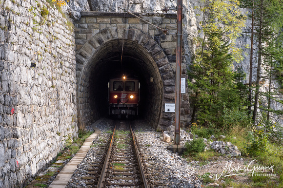 Tunnelportal Mariazellerbahn Reithmauertunnel