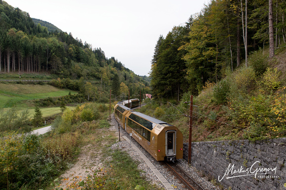 Mariazellerbahn Himmelstreppe Panoramawagen - Talkehre