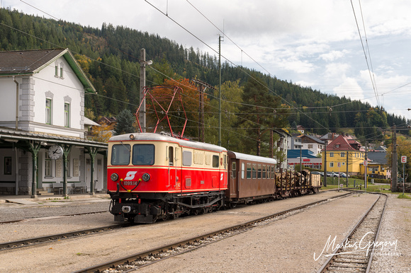 Holztransport Mariazellerbahn