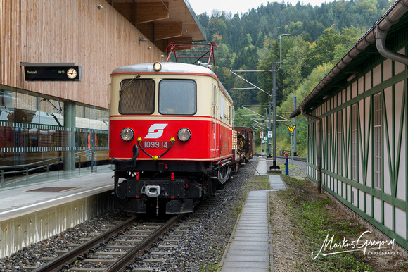 Güterzug Mariazellerbahn Laubenbachmühle