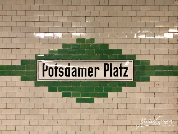 U- Bahn Station Potsdamer Platz
