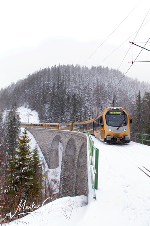 Panoramawagen Mariazellerbahn Winter