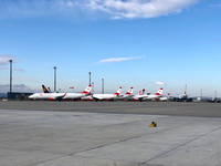 COVID - 19 Lockdown Flughafen Wien