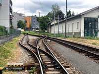 Schutzweiche Pöstlingbergbahn