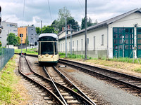Gleiskreuzung Pöstlingbergbahn