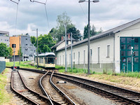 Gleiskreuzung Pöstlingbergbahn