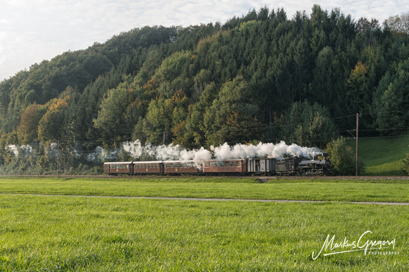 Mariazellerbahn Mh.6 Kammerhof - Sonderfahrt UEF Historischer Dampfschnellzug 2014