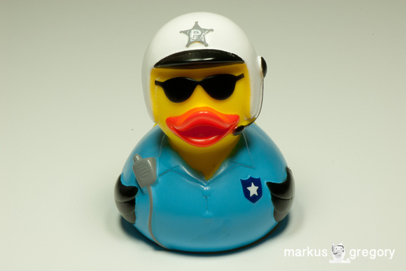 Highway Patrol Rubber Duck