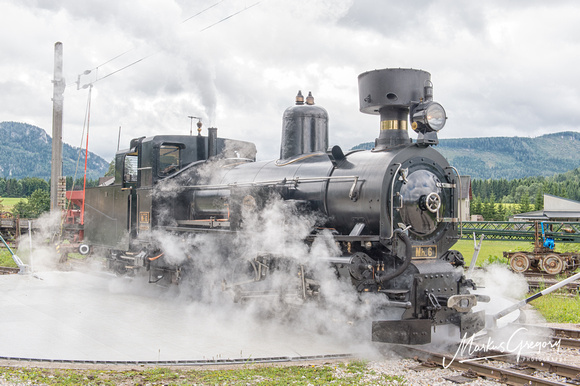Steam Locomotive Mariazellerbahn