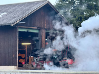 Zahnradbahn - Heizhaus und Wagenhalle Schneebergbahn Puchberg